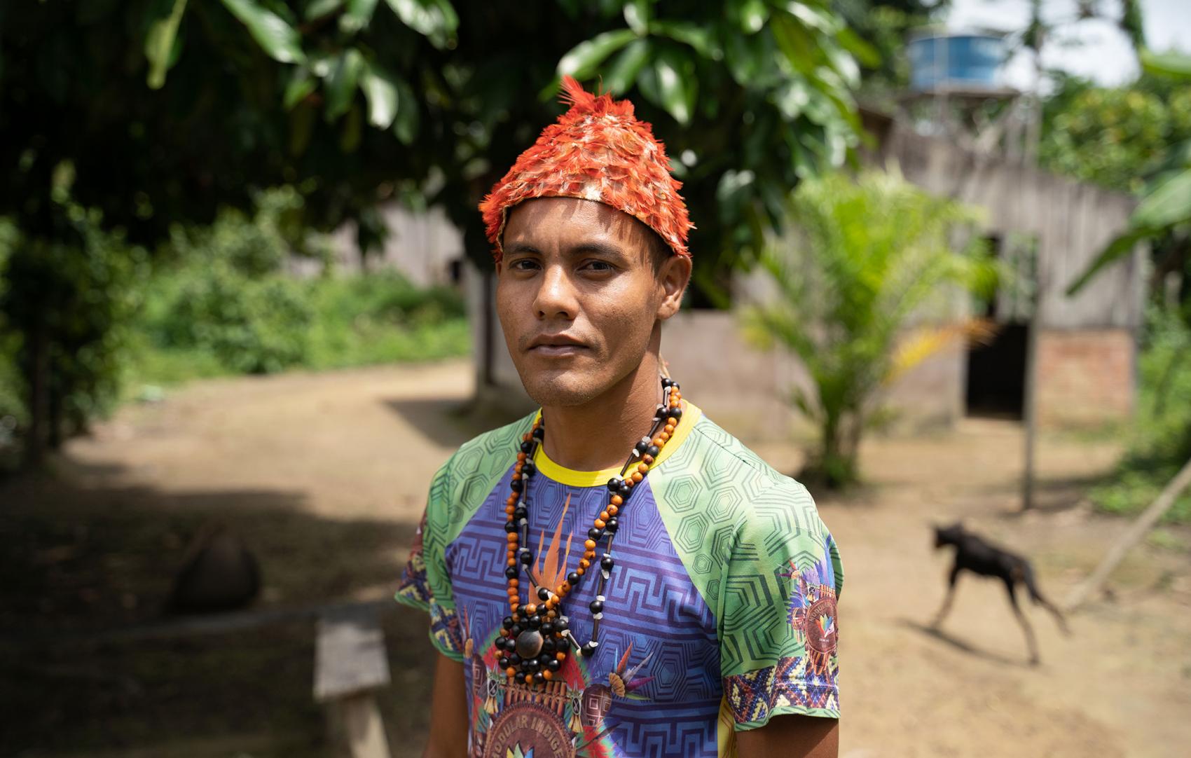 Chief Josenildo Munduruku from the Munduruku tribe